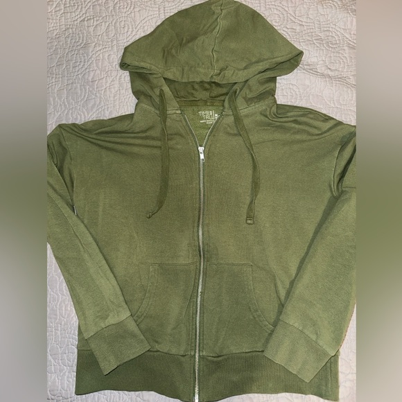 Green Zip-Up Hoodie - Picture 1 of 2